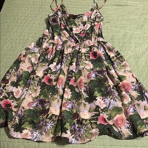 Floral Sleeveless Dress